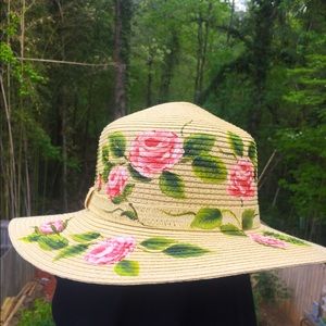 Hand painted bucket hat
